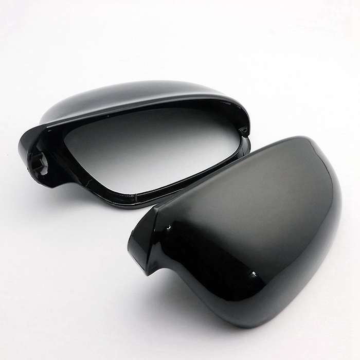 Car Black Side Door Mirror Cover Rearveiw Mirror Caps for GOLF MK5 R32 B6 Car Exterior Accessories