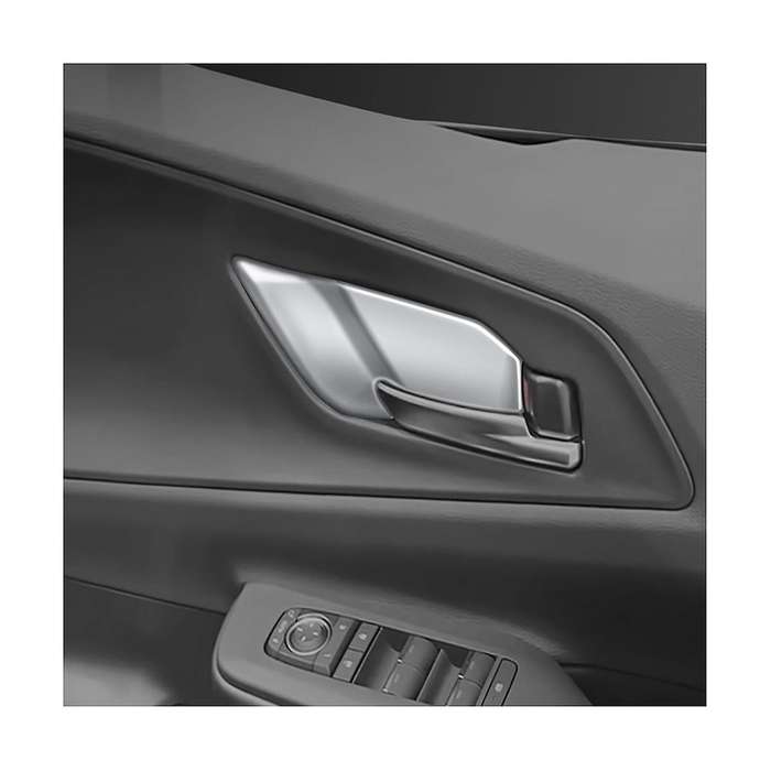 Car Bright Black Door Inner Handle Bowl Frame Trims High/low Configuration 5pcs for Prius 60 Series