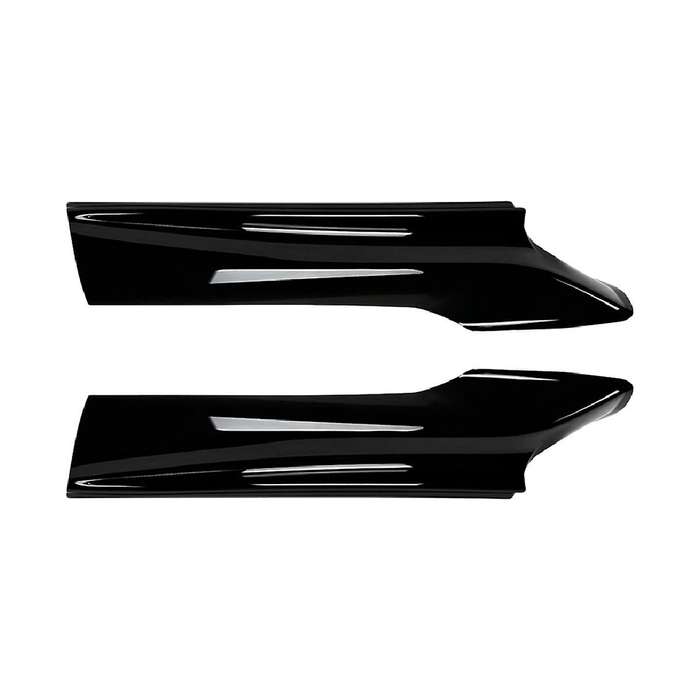 Car Bright Black Front Bumper Lip Angle Diffuser Splitter Spoiler Protector for 5 Series F10 F11 20