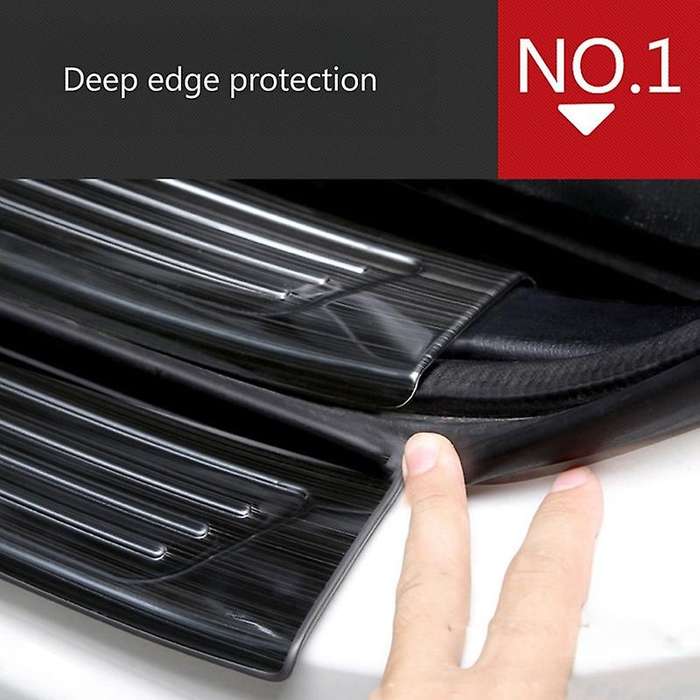 Car Built-In Door Sill Strip Welcome Pedal Protection Sticker Trim Threshold Anti-Skid Plate for -5