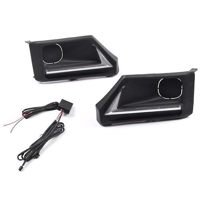 Car Bumper Headlight for 2020 Headlight Car Accessories LED Daytime Running Light DRL