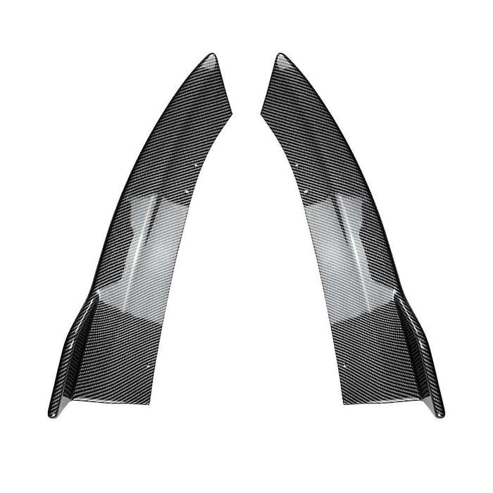Car Bumper Spoiler Rear Lip Angle Splitter Diffuser for - C-class W206 C200 C260 2022-2023 Carbon F