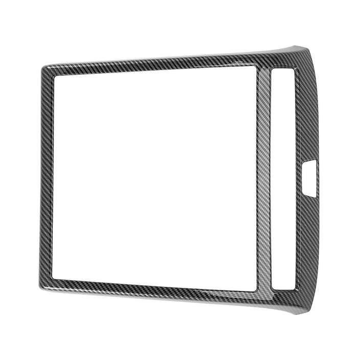 Car Carbon Fiber Abs Navigation Frame Decoration Cover Trim Stickers for L Nx4 2021 2022