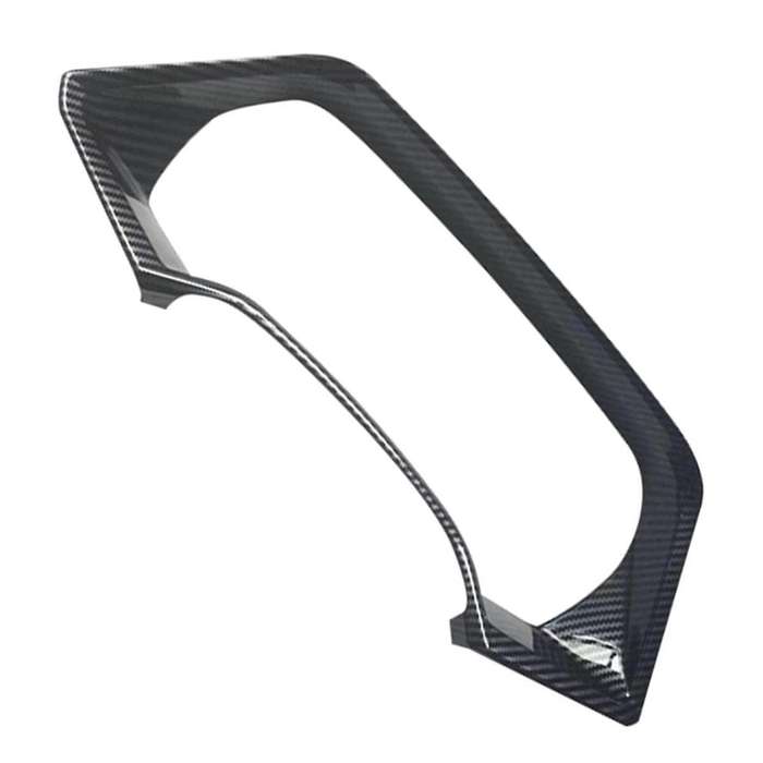 Car Carbon Fiber Abs Interior Dashboard Meter Display Frame Cover Trim Interior Mouldings for X5 G05