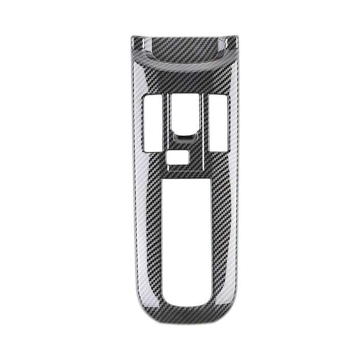 Car Carbon Fiber Black Central Control Gear Shift Panel Interior Modification for Prius 60 Series 2