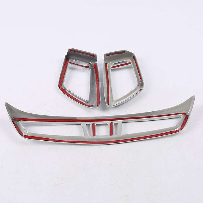 Car Carbon Fiber AC Vent Center Air Conditioning Outlet Cover Trims for J11 T32 Car Accessories