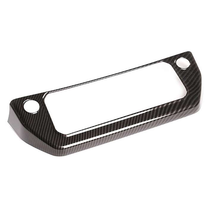 Car Carbon Fiber Center Console Air Condition Mode Button Cover Trim for 110 2020