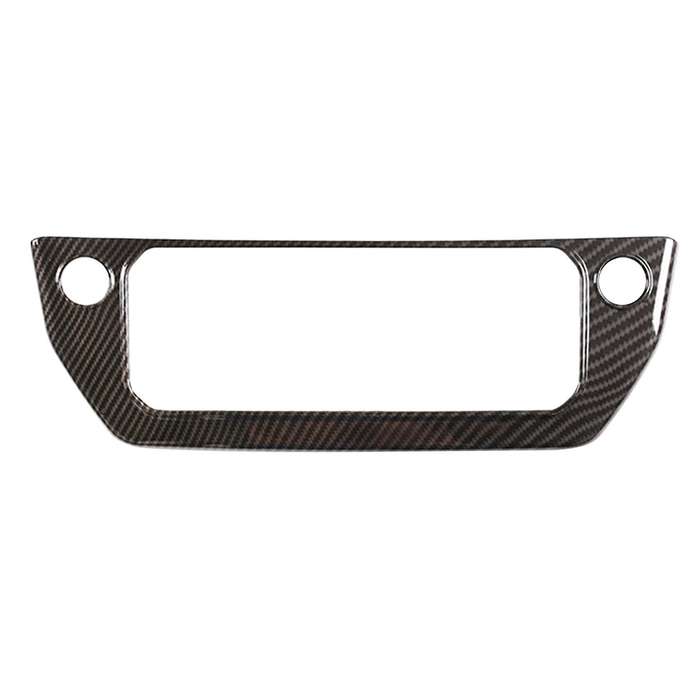 Car Carbon Fiber Center Console Air Condition Mode Button Cover Trim for 110 2020