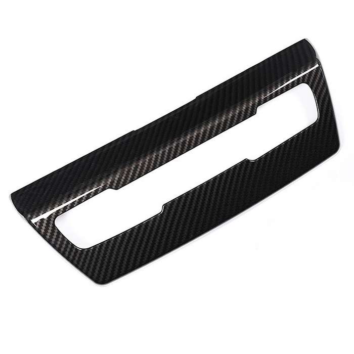 Car Carbon Fiber Center Console Volume Control Panel Cover Trim for 2 Series Active Tourer F45 F46 2