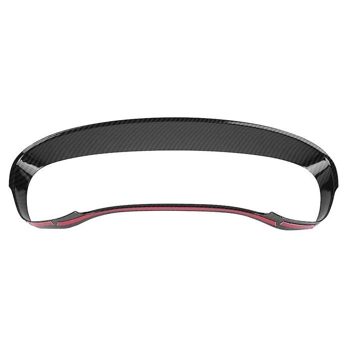 Car Carbon Fiber Dashboard Decoration Cover Trim for 5 Series G30 2017 2018