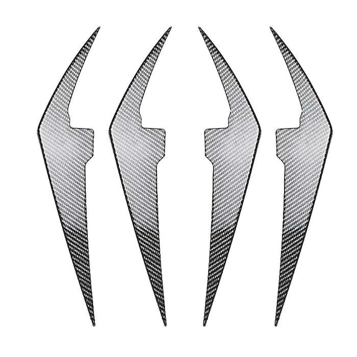Car Carbon Fiber Front Bumper Side Canards Splitter Spoiler Fog Lamp Trim for G20 G21 2023+