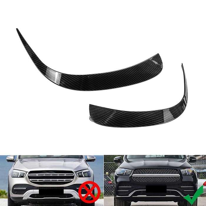 Car Carbon Fiber Front Bumper Splitter Spoilers Canard Air Knife Surround Trim for 2020