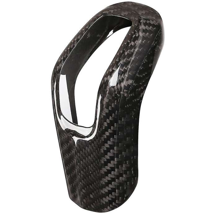 Car Carbon Fiber Gear Shift Knob Cover Trim for Land Sport 2014-2017 Car Accessories