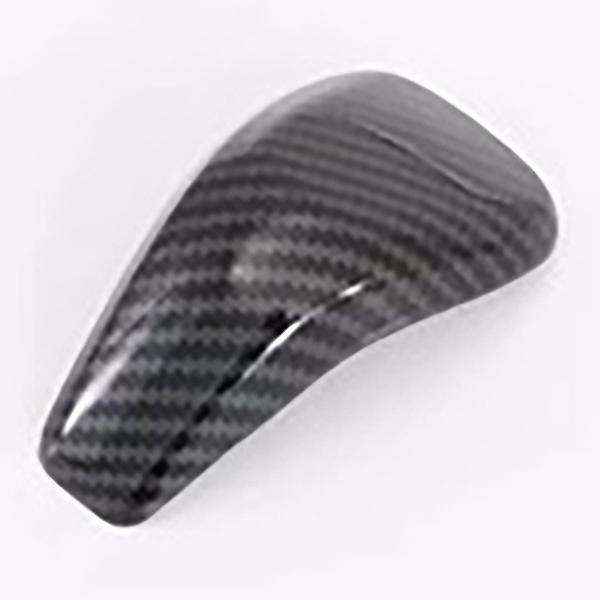 Car Carbon Fiber Gear Shift Knob Head Cover Sticker Trim Fit for SK 2019-2021 Car Shift Knob Cover T