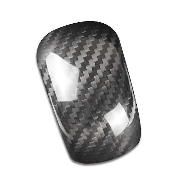 Car Carbon Fiber Gear Shift Knob Head Cover Sticker Interior Decorations for Forester 2013-2018