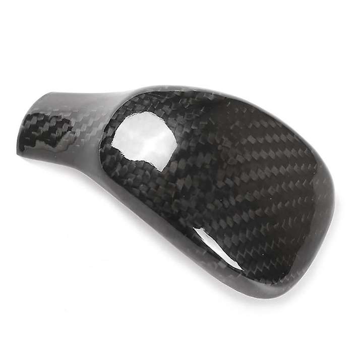 Car Carbon Fiber Gear Shift Knob Head Cover Sticker Trim for Alphard Vellfire 15-20 Car Shift Knob C