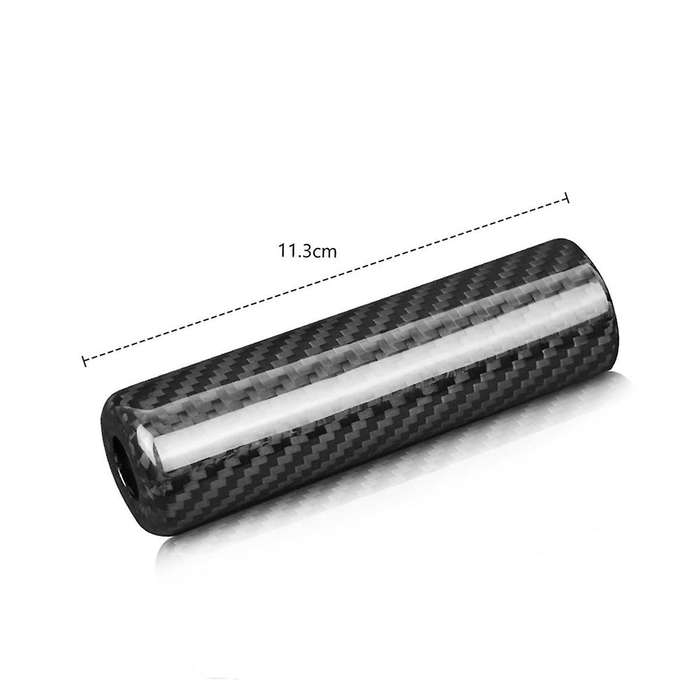 Car Carbon Fiber Hand Brake Cover Hand Brake Grip Case Shell Trim for MX-5 2006-2015 Handbrake Stic