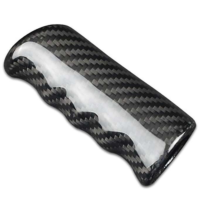 Car Carbon Fiber Handbrake Cover Grip Handle Lever Brake Handle Cover for G Class W463 W464 G500 G63