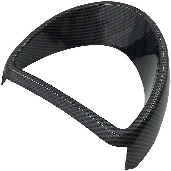 Car Carbon Fiber Instrument Decorative Dashboard Frame Cover Trim for Smart 453 Fortwo 2015+ Accesso