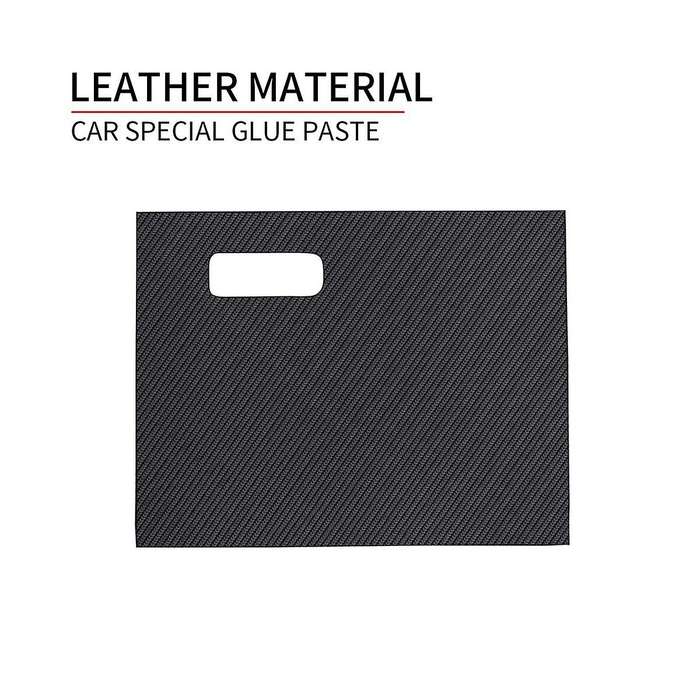 Car Carbon Fiber Leather Storage Glove Box Protector Pad Anti- Pad Anti-dirty Pad Mat Cover for Axe