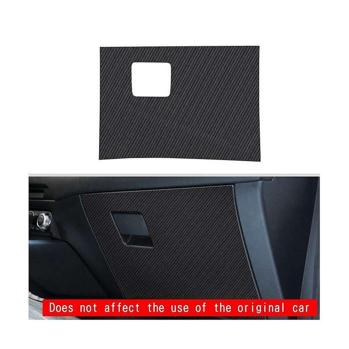 Car Carbon Fiber Leather Storage Glove Box Protector Pad Anti- Pad Anti-dirty Pad Mat Cover for -5