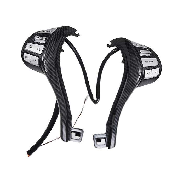 Car Carbon Fiber Multifunction Steering Wheel Combination Control Switch for 2013 Teana