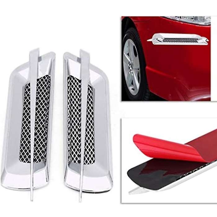 Car Carbon Fiber Modified Air Inlet and Outlet Carbon Fiber Decorative Fake Side Air Outlet Plating