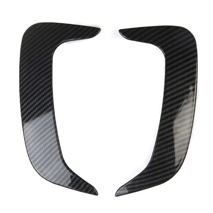 Car Carbon Fiber Rear Bumper Side Fin Air Vent Outlet Flap Trim for Charger 2015-2020 Accessories