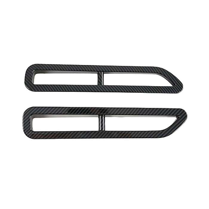Car Carbon Fiber Rear Tail Fog Light Lamp Frame Cover Trim for 2017-2019
