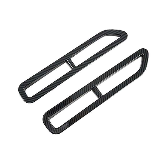 Car Carbon Fiber Rear Tail Fog Light Lamp Frame Cover Trim for 2017-2019