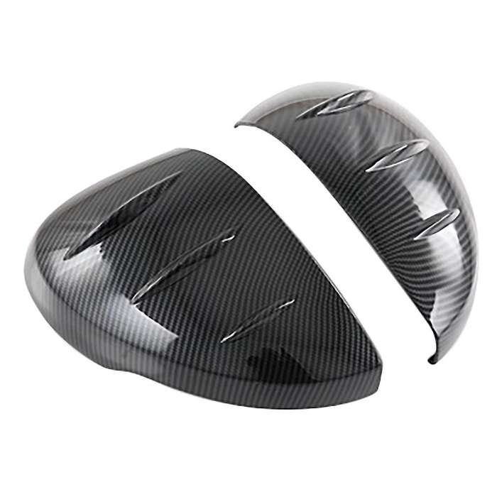 Car Carbon Fiber Rear View Rearview Side Glass Mirror Cover Trim Frame Side Mirror Caps for 11Th 202