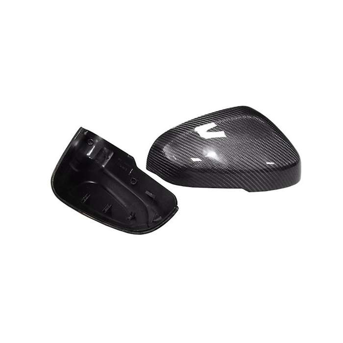 Car Carbon Fiber Side Rear View Mirror Cover Trim for S60 S60l S80l V40 2014-2019