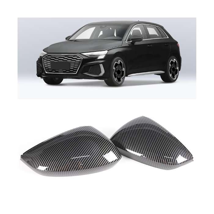 Car Carbon Fiber Side Mirror Cover Wing Mirror Shell Housing for A3 S3 Rs3 8y 2021-2023