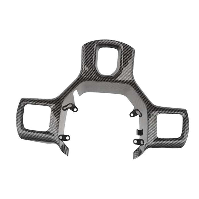 Car Carbon Fiber Steering Wheel Panel Cover Trim for Ram 1500-5500 2013-2019 5nn22gfaaa Car Accessor
