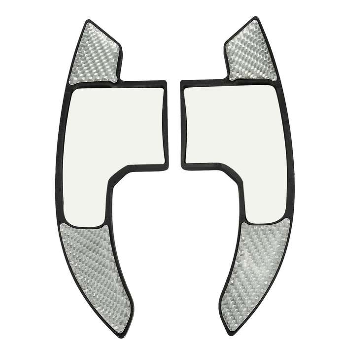 Car Carbon Fiber Steering Wheel Shift Paddle Shifter Extension Gear Kit for 2015-2020 Accessories,Si