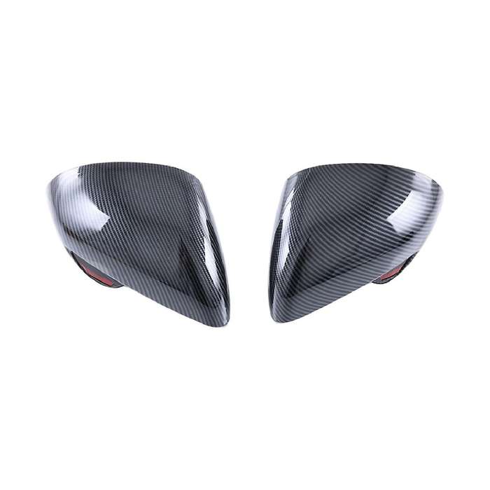 Car Carbon Fiber Style Door Side Mirror Cover Trim Sticker for Dolphin Atto1 Ea1 2022 2023