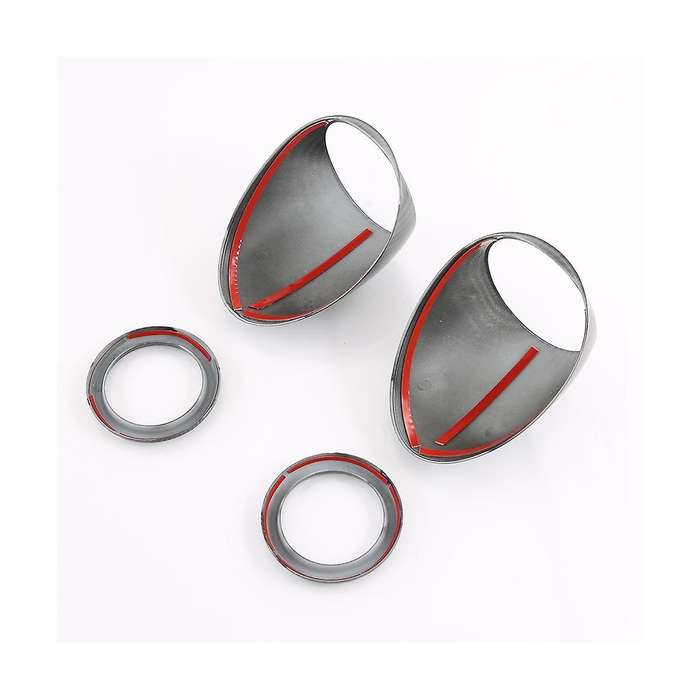 Car Carbon Fiber Style Dashboard Air Outlet Trim Sticker for Dolphin Atto1 Ea1 2022 2023