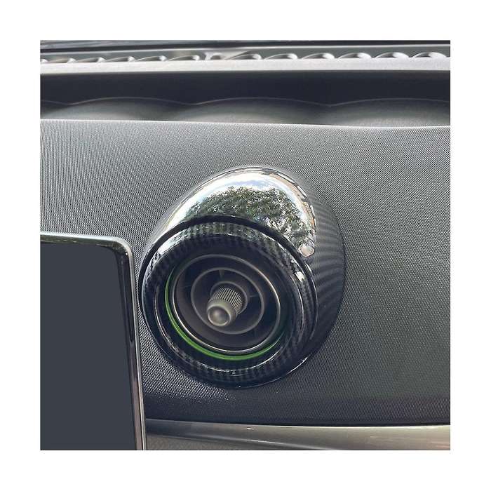 Car Carbon Fiber Style Dashboard Air Outlet Trim Sticker for Dolphin Atto1 Ea1 2022 2023