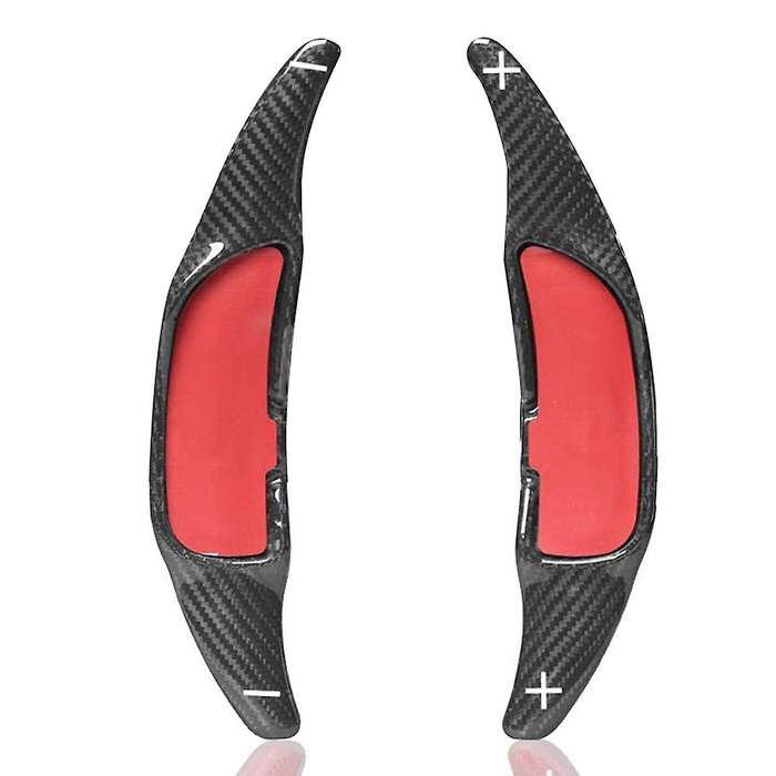 Car Carbon Fiber Steering Wheel Shifter Gear Paddle Extension Fit for A45 C63 2015-2018 Accessories