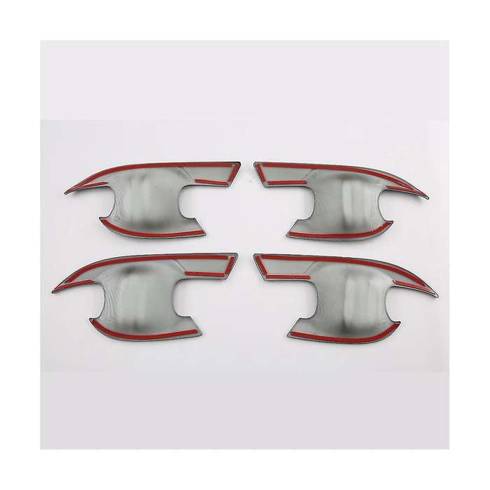 Car Carbon Fiber Style Exterior Door Bowl Cover Decoration Accessories for Land Cruiser Lc300 2022