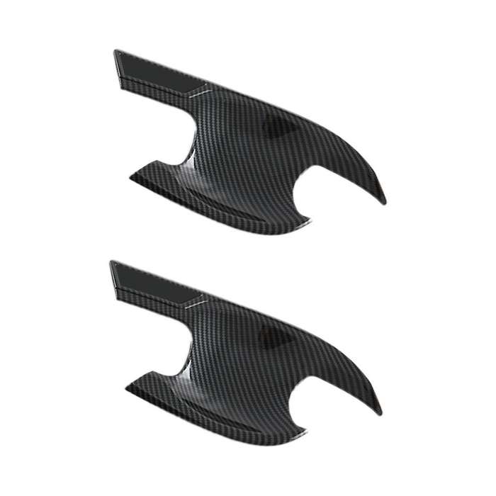 Car Carbon Fiber Style Exterior Door Bowl Cover Decoration Accessories for Land Cruiser Lc300 2022
