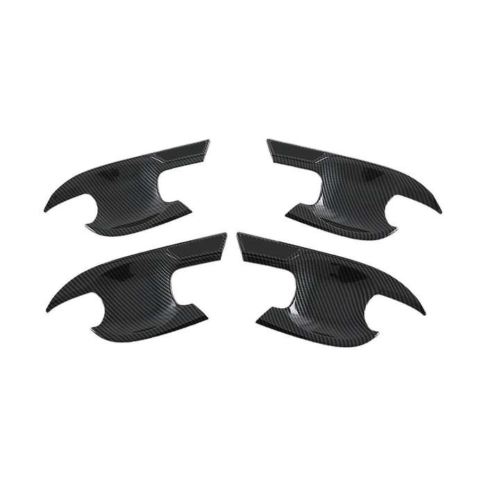 Car Carbon Fiber Style Exterior Door Bowl Cover Decoration Accessories for Land Cruiser Lc300 2022
