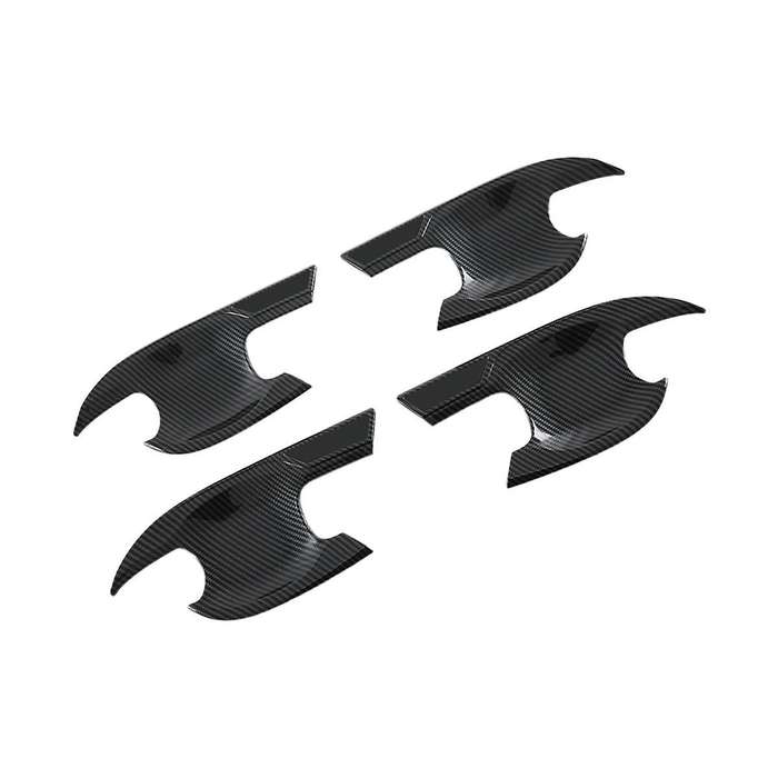 Car Carbon Fiber Style Exterior Door Bowl Cover Decoration Accessories for Land Cruiser Lc300 2022