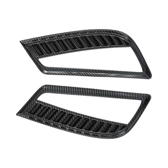 Car Carbon Fiber Style Rear Fog Light Lamp Frame Trim Stick for Dolphin Atto1 EA1 2022 2023