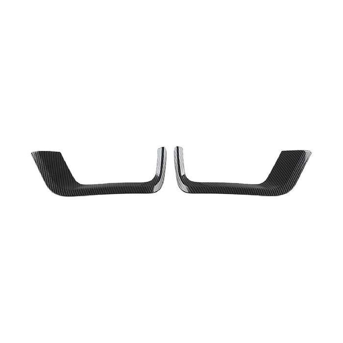 Car Carbon Fiber Style Front Fog Light Frame Protection Lamp Cover Trim for Land Cruiser Lc300 2022