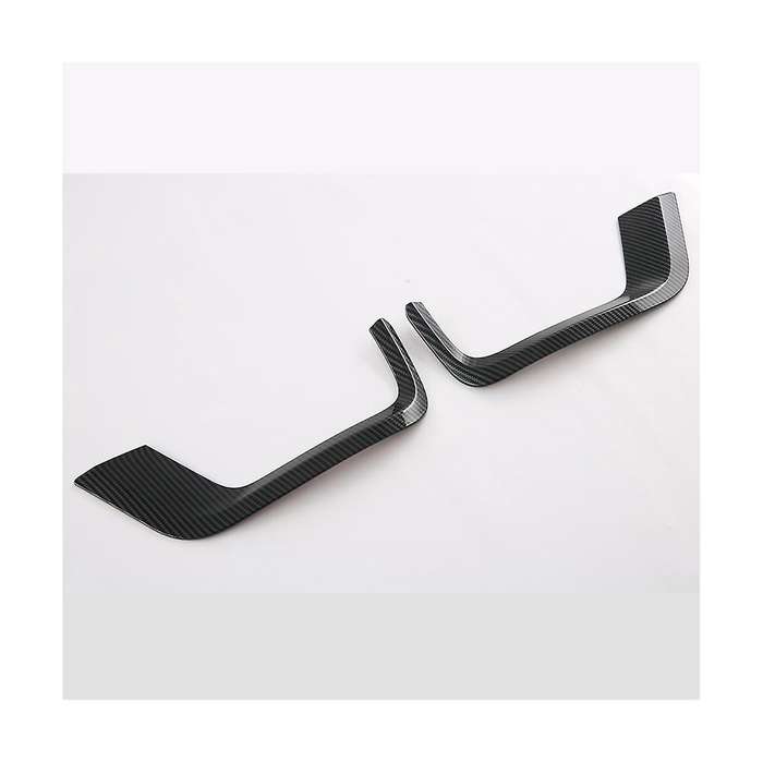 Car Carbon Fiber Style Front Fog Light Frame Protection Lamp Cover Trim for Land Cruiser Lc300 2022