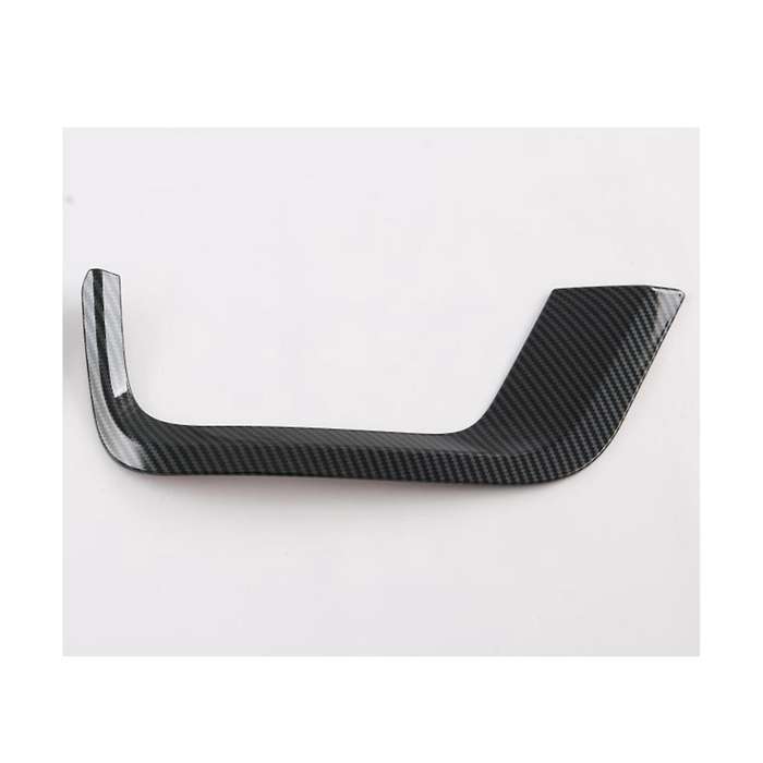 Car Carbon Fiber Style Front Fog Light Frame Protection Lamp Cover Trim for Land Cruiser Lc300 2022