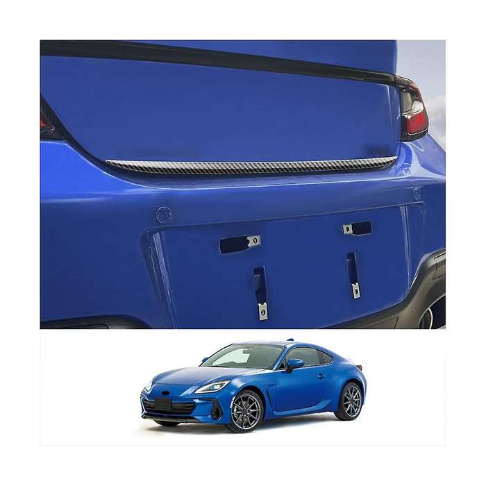 Car Carbon Fiber Trunk Decoration Trunk Automotive Exterior Decoration Accessories for Brz Zd8 2021