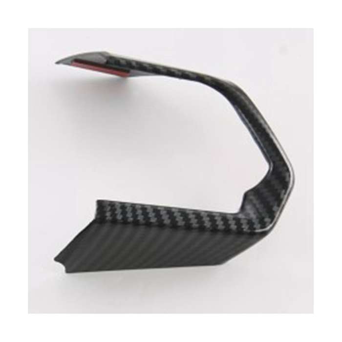 Car Carbon Fiber Style Steering Wheel Switch Button Frame Cover Trim for Land Cruiser LC300 2022 20