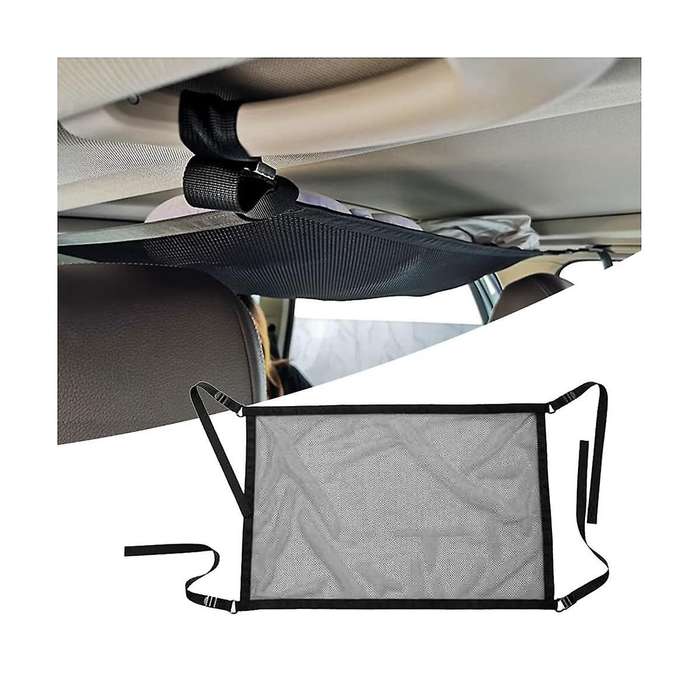 Car Ceiling Cargo Net,more Firm Car Ceiling Cargo Net for Car Camping Accessories,road Trip,tent,cl